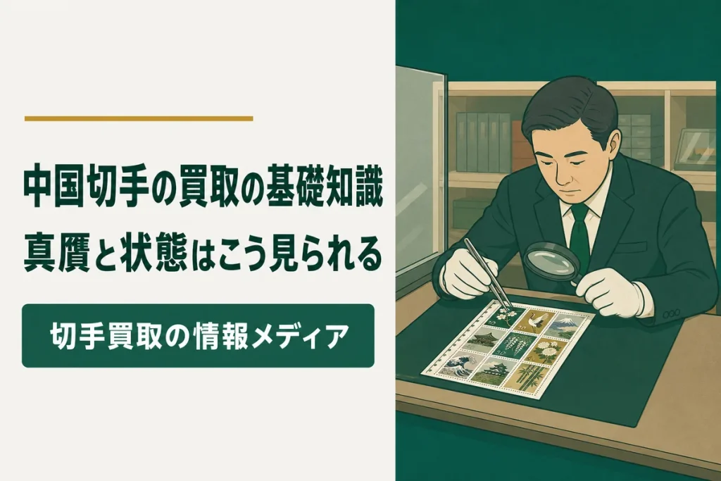 中国切手の買取で知っておきたいこと｜真贋と状態の見られ方