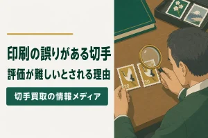 エラー切手・変種切手とは｜評価が難しい理由
