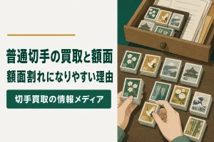 普通切手の買取｜額面割れになりやすい理由と扱われ方