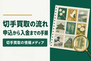 切手買取の流れ申込から入金までの手順