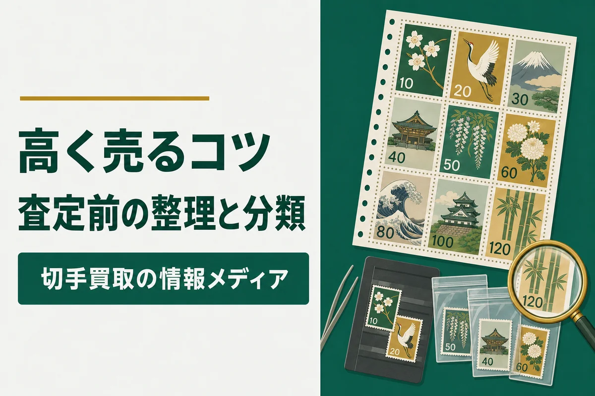 高く売るコツ査定前の整理と分類