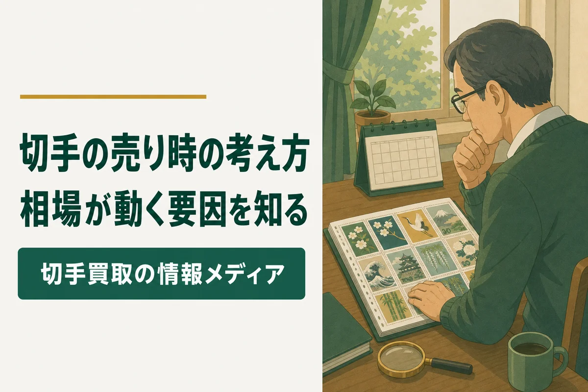切手の売り時の考え方|相場が動く要因を整理する