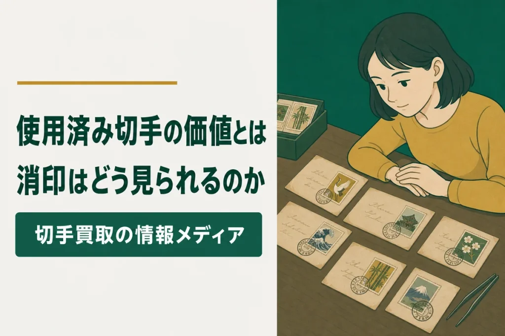 使用済み切手に価値はある？消印の見られ方
