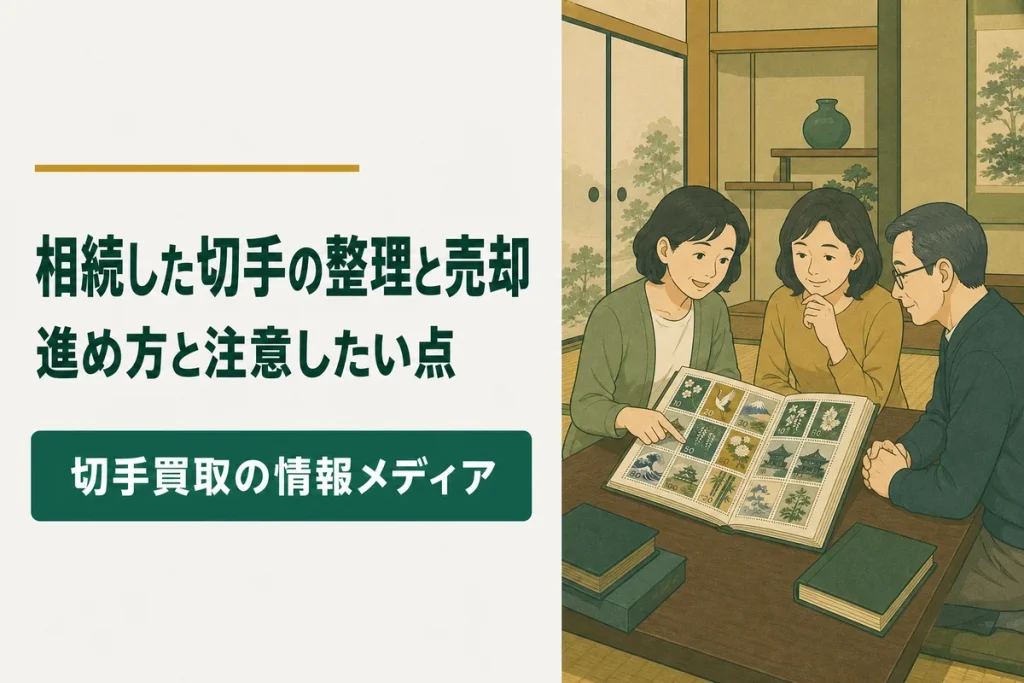 相続した切手コレクションの整理と売却の進め方